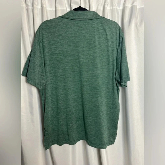 32 Degrees Cool Green Collar Polo Short Sleeve Shirt Size XL - Picture 5 of 8